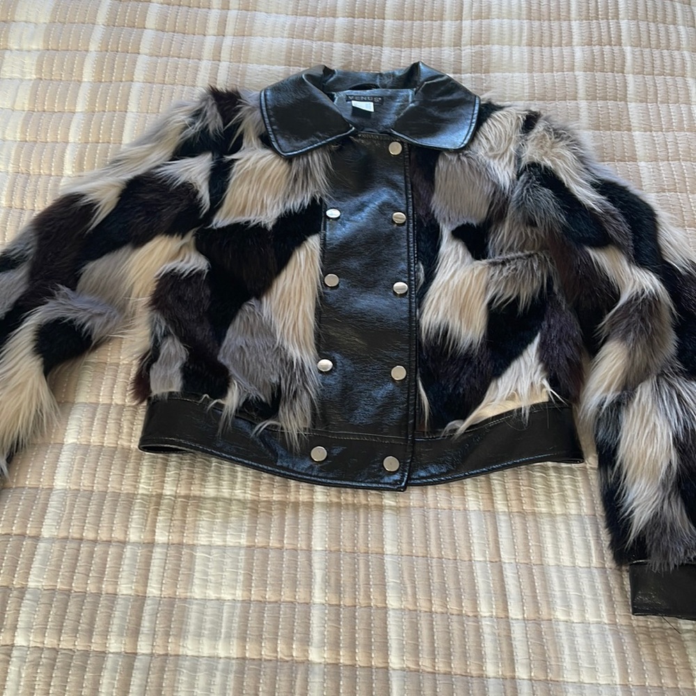 Venus Faux Fur Jacket XS